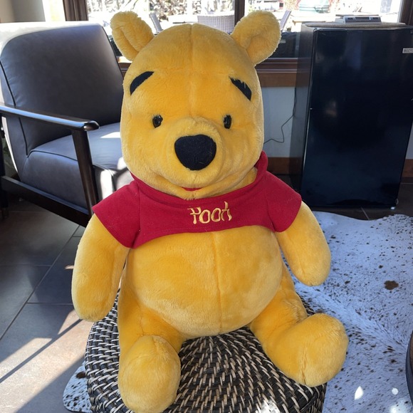 Mattel Arcotoys Winnie The Pooh‎ Vintage 1967 Plush Stuffed Bear Quality 20" - Picture 1 of 6